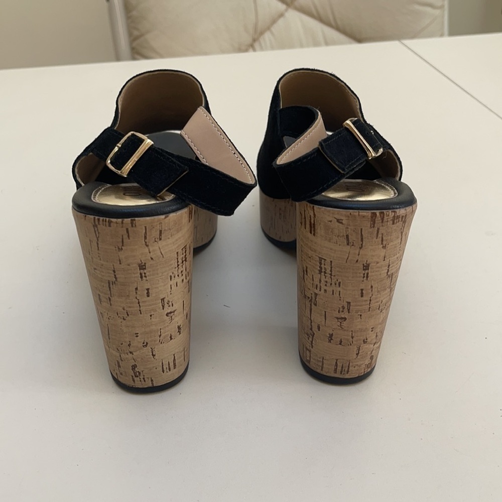 CORDANI Argento Cork Wedge NWOT - Picture 4 of 13